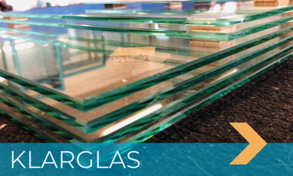 Klarglas und getöntes Glas im Konfigurator