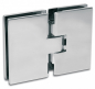 Preview: Duschtürband Fit Glas-Glas 180°