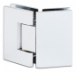 Preview: Duschtürband Bilbao Select Glas-Glas 135°