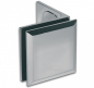 Preview: Winkelverbinder Milano Glas-Wand 90°