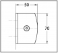 Preview: Winkelverbinder Atlantica Glas-Wand 90°