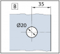 Preview: Winkelverbinder Fit / Crossover Pur / Cult Glas-Glas 90°