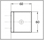 Preview: Winkelverbinder Milano Original / Milano Premium Glas-Wand 90°