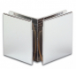 Preview: Winkelverbinder Bilbao Glas-Glas 90°