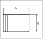 Preview: Winkelverbinder Lugo Glas-Wand 90°