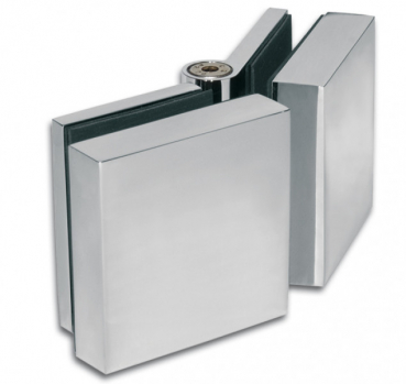 Winkelverbinder Quadrato Glas-Glas 45° - 180°