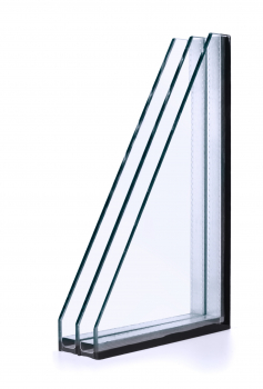 Isolierglas 44mm mit erhöhtem Wärmeschutz aus 3 Fach- Wärmeschutz-Isolierglas Ug-Wert 0,6  W/m2K (ENERGIESPARGLAS ULTRA TOP)
