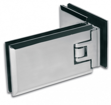 Duschtürband Milano Glas-Glas 90°