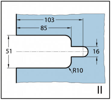 Duschtürband Milano Glas-Wand 135°