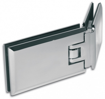 Duschtürband Milano Glas-Glas 135°