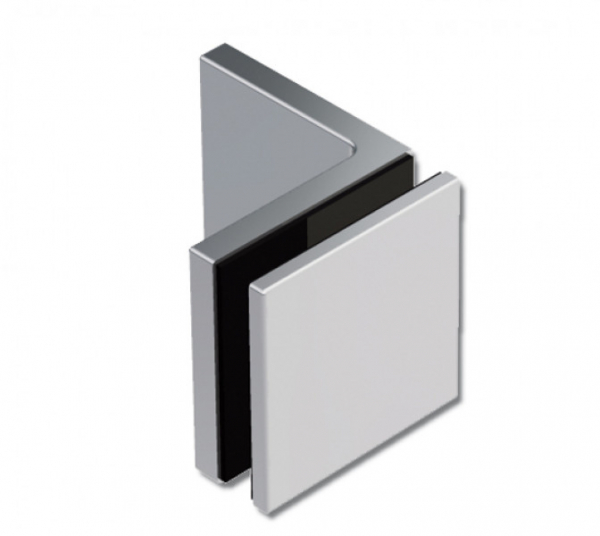 Winkelverbinder Milano Original / Milano Premium Glas-Wand 90°