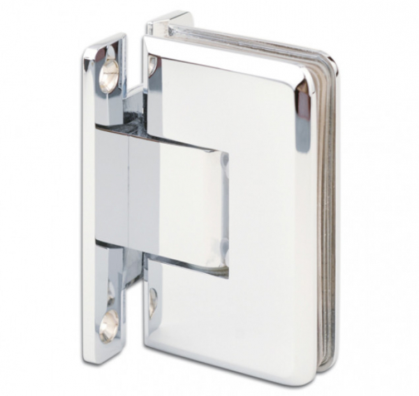 Duschtürband Barcelona Select Glas-Wand 90° geteilte Anschraubplatte