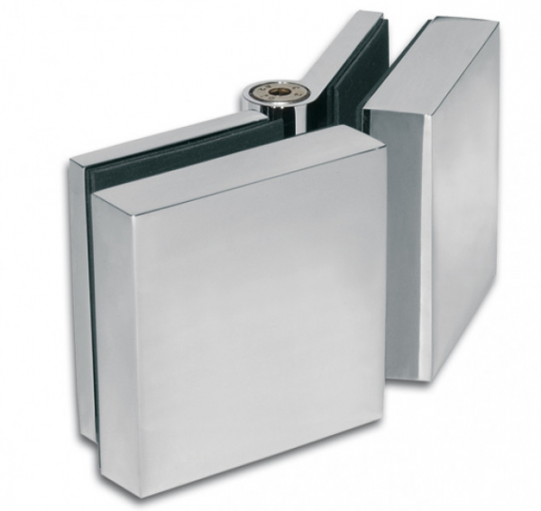 Winkelverbinder Quadrato Glas-Glas 45° - 180°