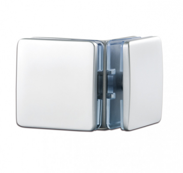 Winkelverbinder Europe 90° Glas-Glas