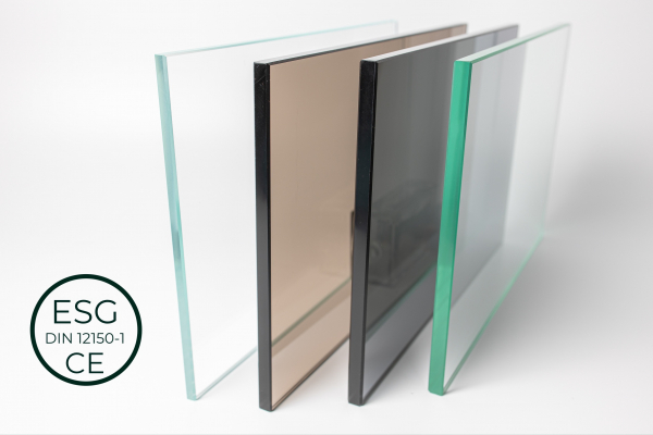 ESG Glasplatte Sicherheitsglas Glasscheibe Zuschnitt auf Wunschmaß ab 36, € 
