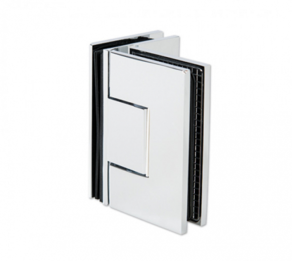 Duschtürband Bilbao Premium Glas-Glas 90°