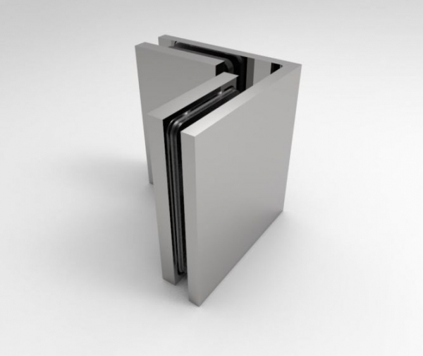 BuyLando Magnetdichtung Für Duschkabinen – Für 10 Mm Glas, 180°+90°, PVC, UV-beständig, Beliebig Kürzbar