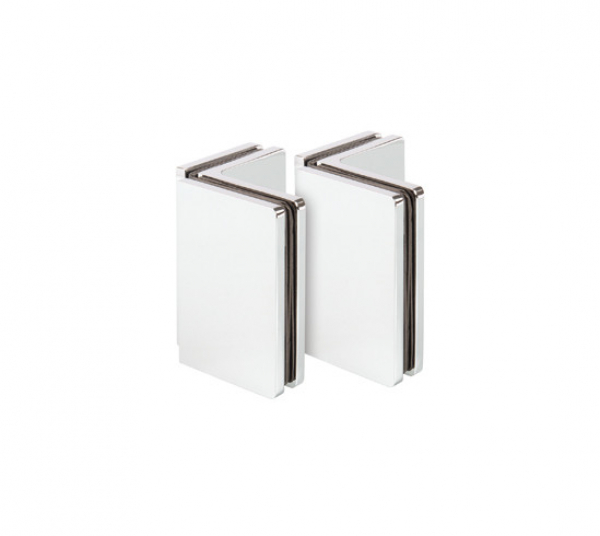 Winkelverbinder Santos Glas-Glas 90° für 8 - 10 mm Glasstärke